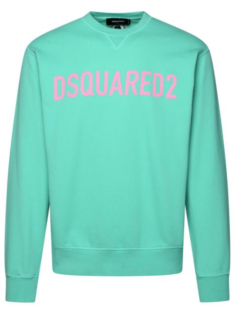 Dsquared2 Mint Cotton Sweatshirt