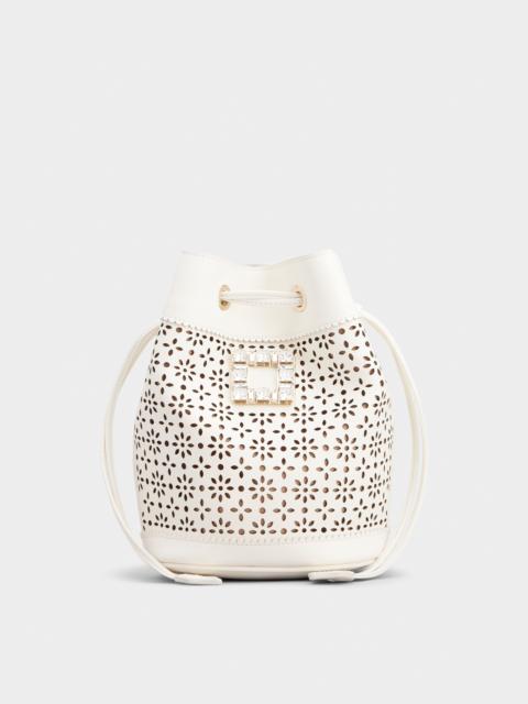 Roger Vivier Très Vivier Bucket Bag in leather