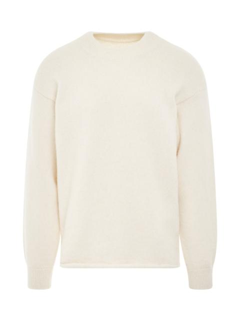 JACQUEMUS Jacquemus Knit Sweater in Light Beige
