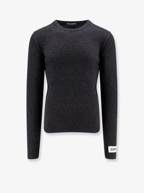 DOLCE e GABBANA - Dolce E Gabbana Ribbed Sweater With 2009-10 Label