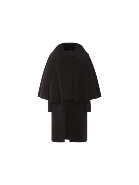 BLACK WOOL COAT