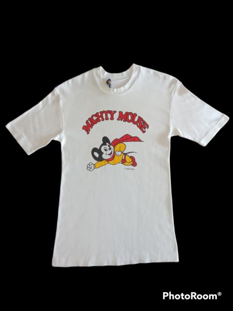Other Designers Vintage - VINTAGE RARE ICONIC MIGHTY MOUSE AWESOME T SHIRT