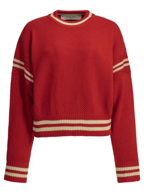 Golden Goose Golden Goose Rachel Crew-neck Sweater Red