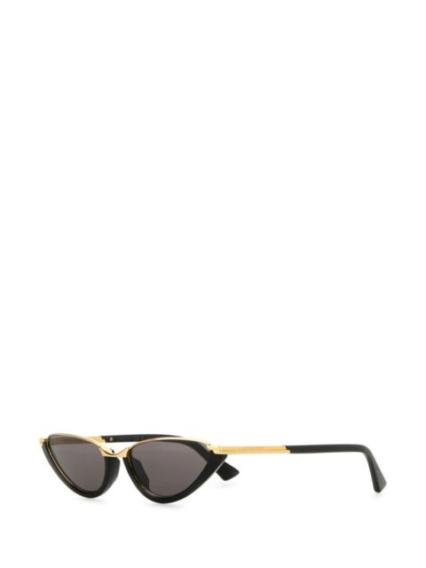 Two-tone acetate and metal sunglasses