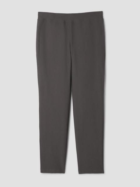 EILEEN FISHER Washable Stretch Crepe Slim Pant