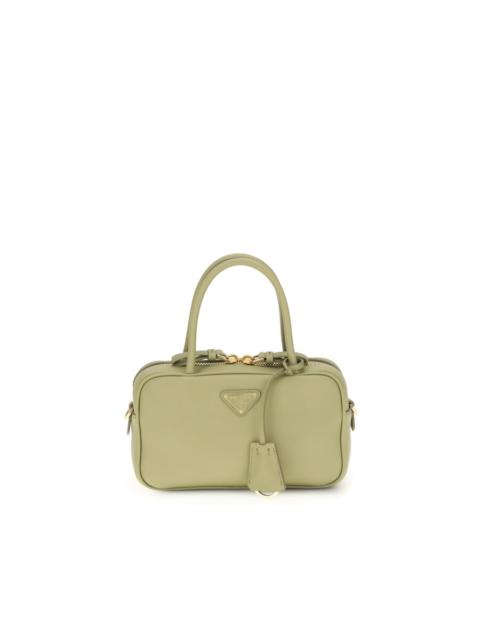 Prada Prada Sage Green Leather Handbag