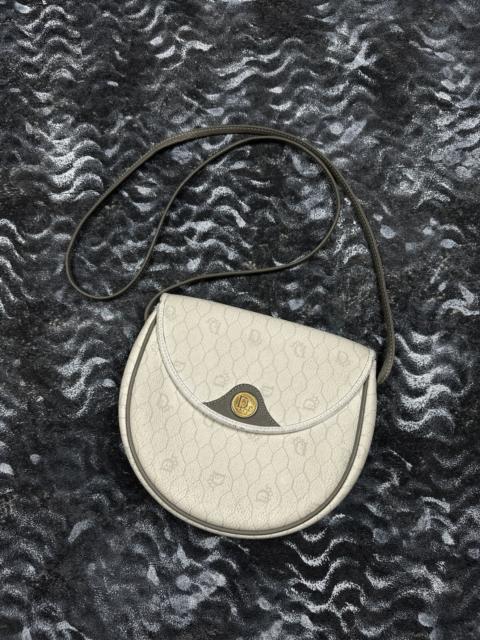 Dior Vintage Christian Dior Honeycomb Monogram Crossbody Bag