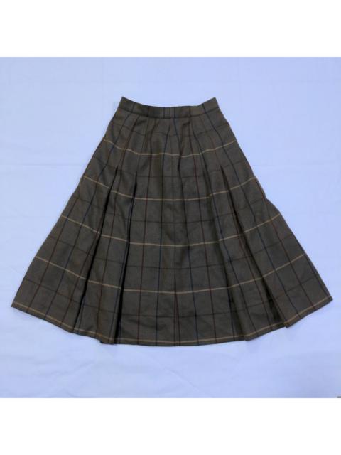 Other Designers Vintage Burberry High Waist Novacheck Skirt