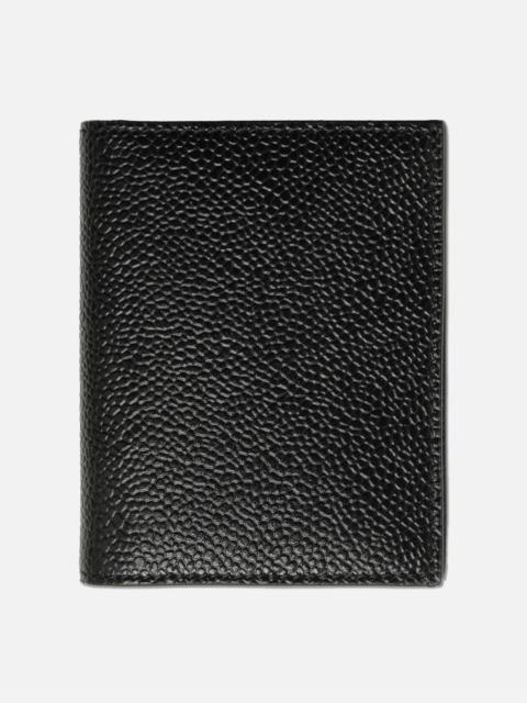 Thom Browne PEBBLE GRAIN LEATHER DOUBLE CARDHOLDER