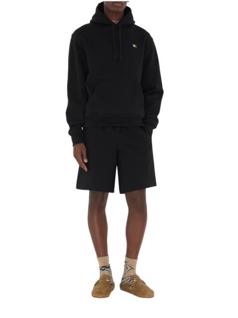 Burberry burberry Cross Stitch EKD  Cotton Shorts in Black at Nordstrom