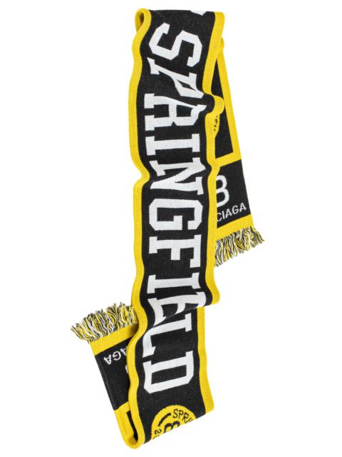 BALENCIAGA THE SIMPSONS SPRINGFIELD SCARF