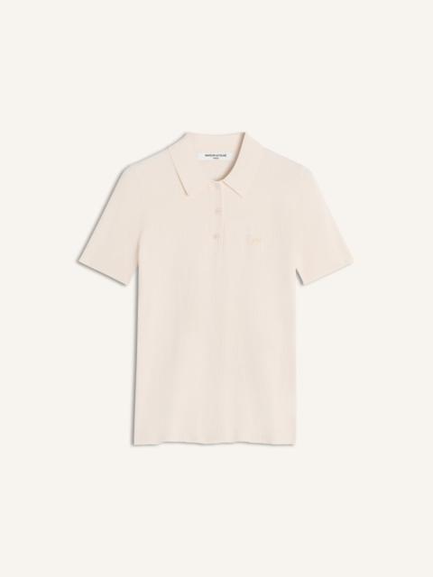 Maison Kitsuné BABY FOX PLEAT RIB POLO