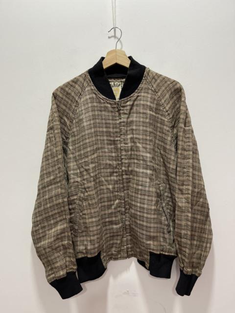 Other Designers Vintage - JAPANESE BRAND GRIP STRIPED ZIPER JACKET