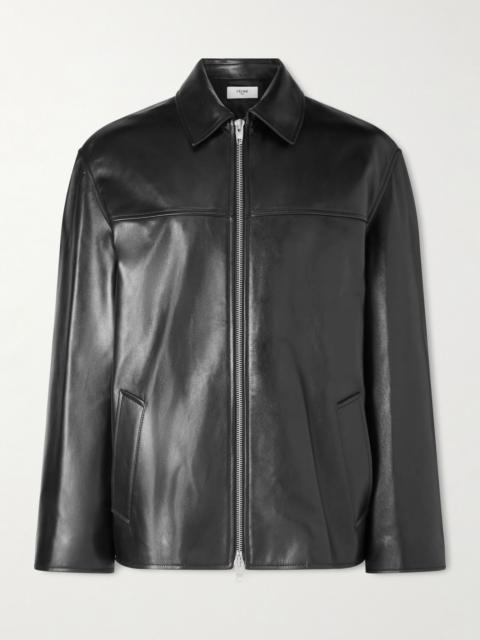 CELINE Leather Jacket Black