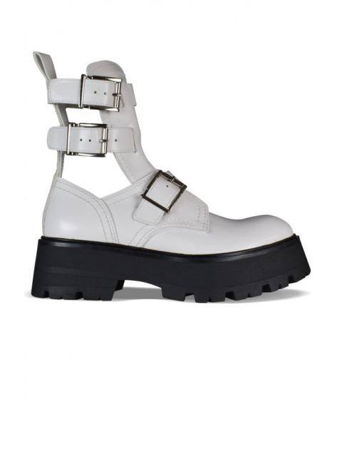 Alexander McQueen Alexander Mcqueen Women Rave Buckle Boots