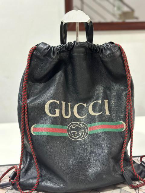Authentic GUCCI Drawstring Backpack
