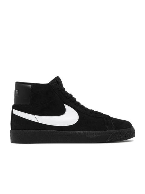 Nike ZOOM BLAZER MID SB 'BLACK WHITE'