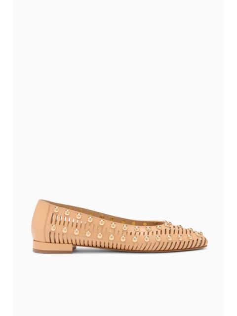 ULLA JOHNSON Bijou Studded Ballerina
