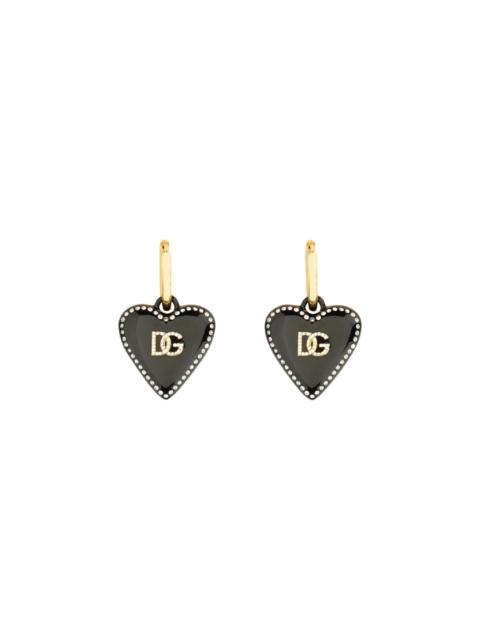 Dolce & Gabbana Logo Earrings