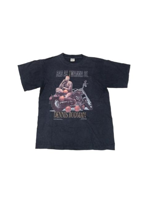 Other Designers Vintage 90s Dennis Rodman Bad as I Wanna Be T Shirt