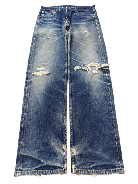 Other Designers Distressed Denim - Vintage 90s Levis 501 Faded Wash Distressed Style Jeans