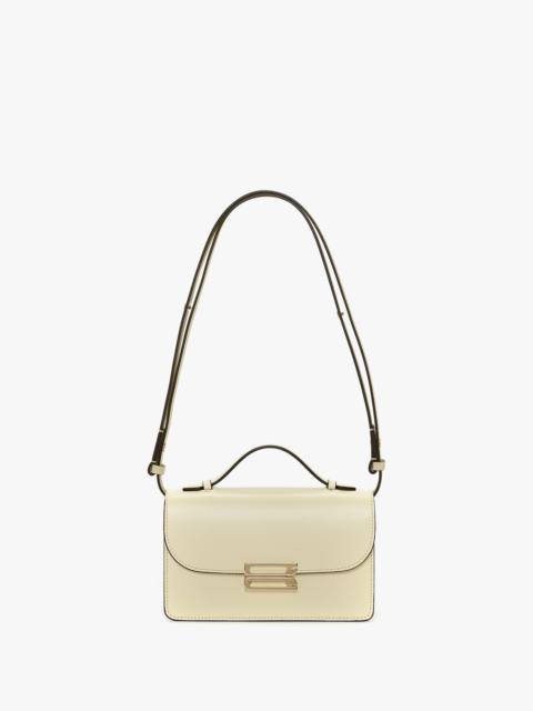 Victoria Beckham Mini Dorian Bag In Ivory Smooth Leather
