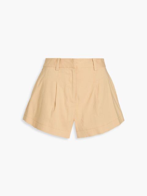 DEREK LAM 10 CROSBY Linen-blend shorts