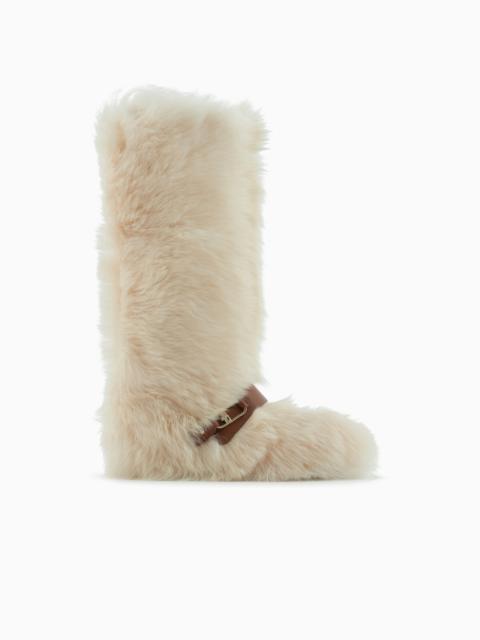 GIORGIO ARMANI GIORGIO ARMANI NEVE SHEEPSKIN BOOTS