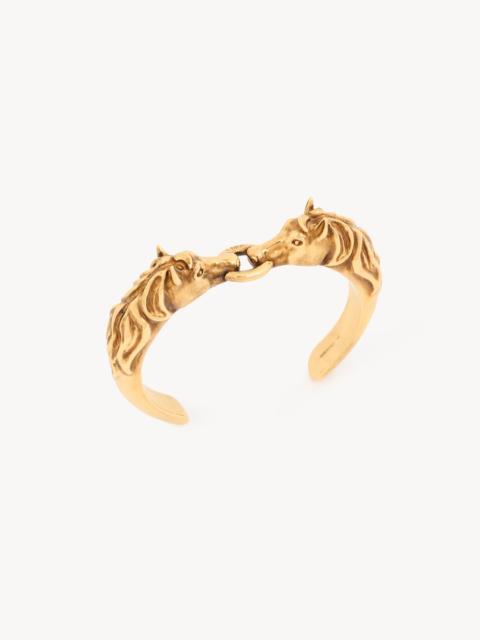 Chloé THE CHLOÉ CHAIN HORSE CUFF