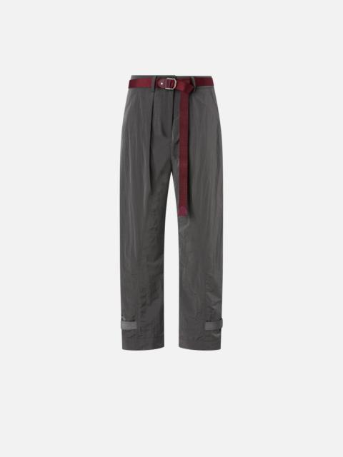 PINKO LOOSE-FIT TROUSERS WITH BELT