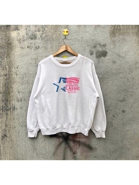 Other Designers Vintage 90s lone star gymnastics classic texas sweatshirt