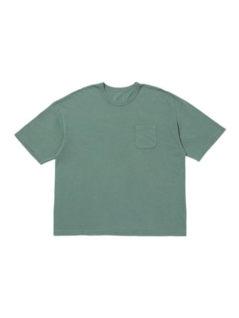 visvim EX JUMBO TEE S/S DMGD GREEN