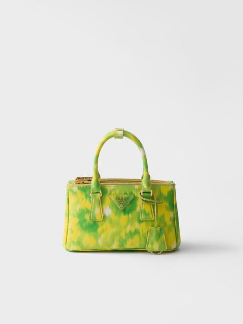 Prada Prada Galleria mini printed Saffiano leather bag