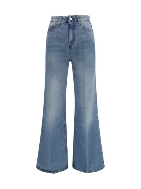 AMI Paris AMI Paris Flared Jeans Bleu Used Women