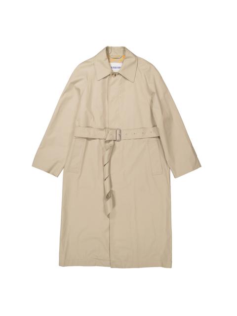 Burberry Burberry Bradford Car Coat Gabardine Long Coat