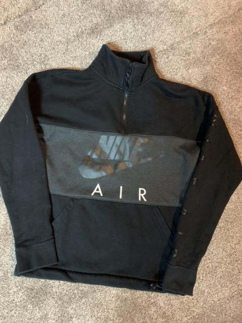 Nike Black air 1/4 zip sweatshirt