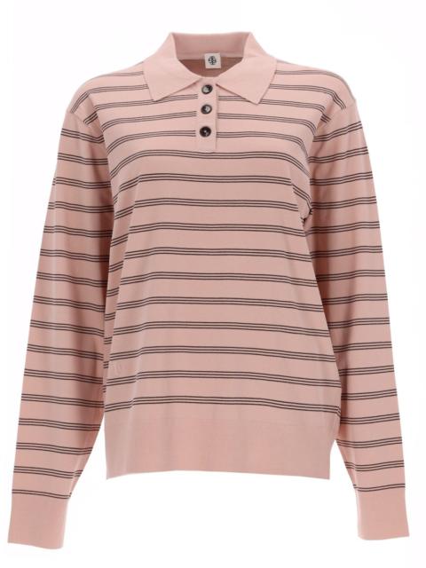 The Garment STRIPED MADISON POLO SHIRT