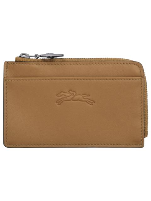 Longchamp Le Pliage Xtra Card holder Tobacco - Leather