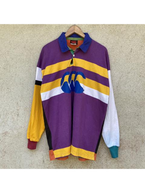 Other Designers Vintage 90s Canterbury Of New Zealand Rugby Multicolor Shirt
