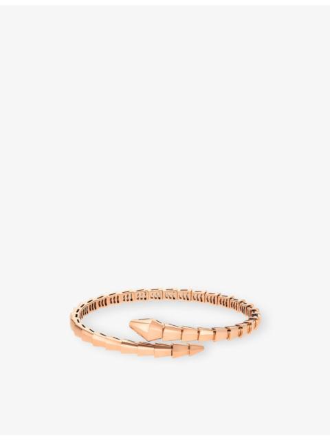 BVLGARI Serpenti Viper 18ct Rose-Gold Bracelet