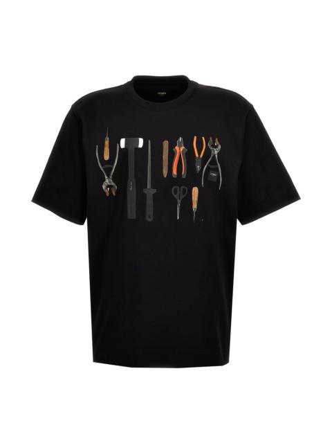 Fendi Men 'Fendi Tools' T-Shirt