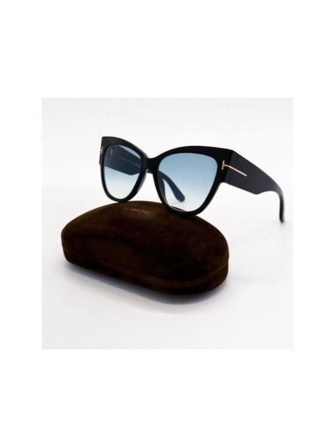 TOM FORD NEW TOM FORD ANOUSHKA SUNGLASSES TF371 01B BLACK  display picture 1