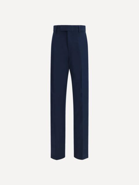 FERRAGAMO Cotton and cashmere chinos Pants