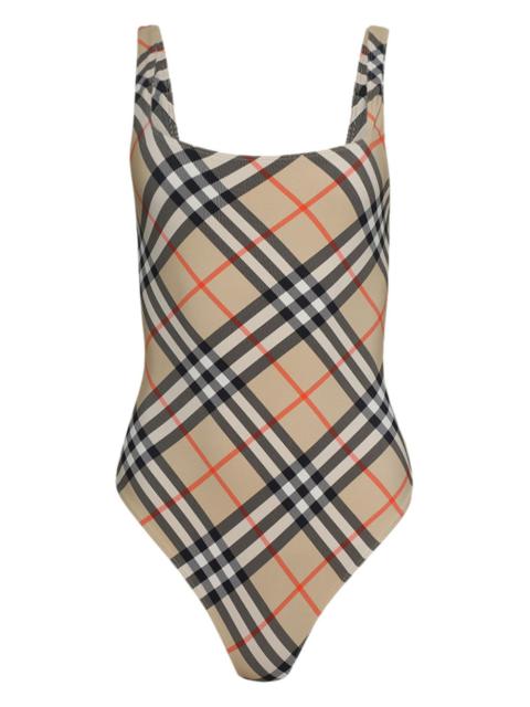 Burberry Burberry Women Check Swimsuit