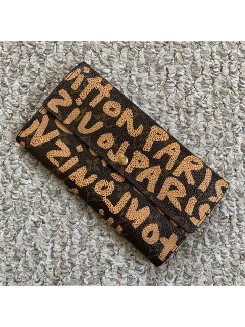 Louis Vuitton F/W 2001 Louis Vuitton x Sprouse Graffiti Monogram Wallet