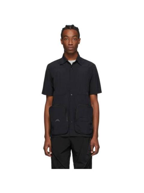 A-COLD-WALL* Black Conbusier Padded Short Sleeve Shirt Cargo Utility