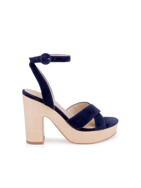 L'AGENCE Sandrine Platform Sandal