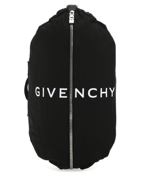 Givenchy Men Black Nylon G-Zip Backpack