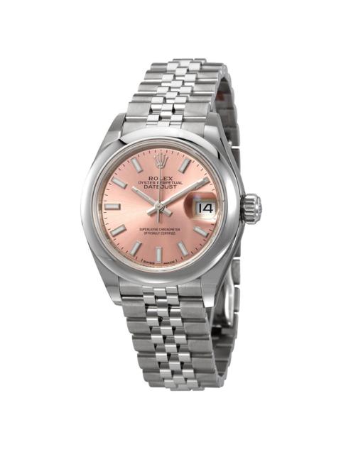 ROLEX Rolex Lady Datejust Automatic Pink Dial Ladies Jubilee Watch 279160PSJ