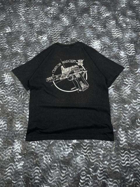 Other Designers Band Tees - Vintage 90s Gun Print Custom Marquet Single Stitch T-Shirt
